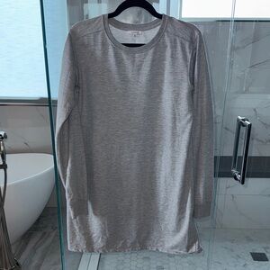 Z Supply Heather Grey Solid Shift Dress